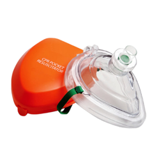 Máscara Ressuscitadora Pocket para RCP com Válvula e Filtro Kit Emergência