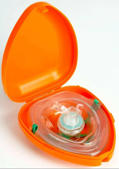 Imagem do Máscara Ressuscitadora Pocket para RCP com Válvula e Filtro Kit Emergência
