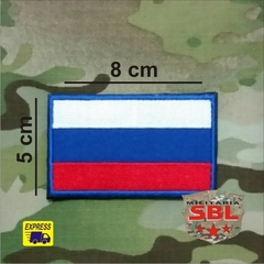 Patch Bandeira Rússia (bordados) - comprar online