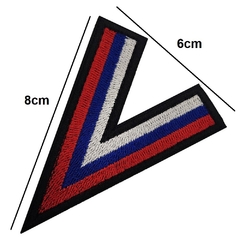 Patch Bandeira V Rússia (bordados) - MILITARIA SBL 