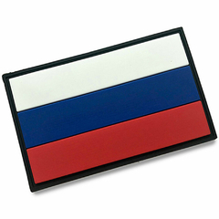 Patch PVC Bandeira Rússia Emborrachada na internet