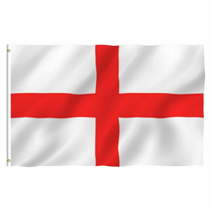 Bandeira Cruz Inglesa de St George 150 x 90 cm - comprar online