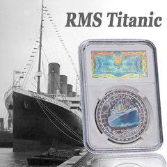 Moeda Titanic e sua trágica rota marítima