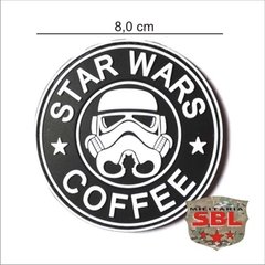 Imagem do Funny Patch Emborrachado STAR WARS COFFEE