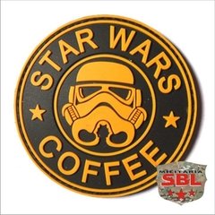 Funny Patch Emborrachado STAR WARS COFFEE - loja online