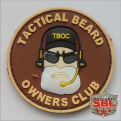 Patch Emborrachado Beard Owners Club - Barba - comprar online