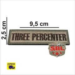Patch Tarja "Three Percenter" - comprar online