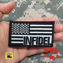 Patch bandeira USA INFIDEL - loja online