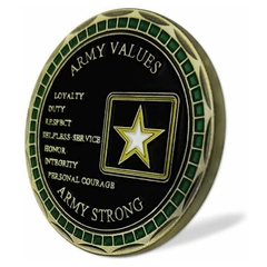 Moeda Valores do Soldado Militares do Exército US ARMY - comprar online