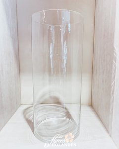 Base (40x18) de vidrio en forma cilíndrica