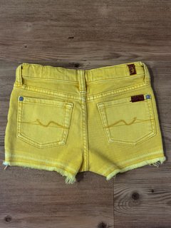 Shorts Amarelo 7 for All Mankind - comprar online