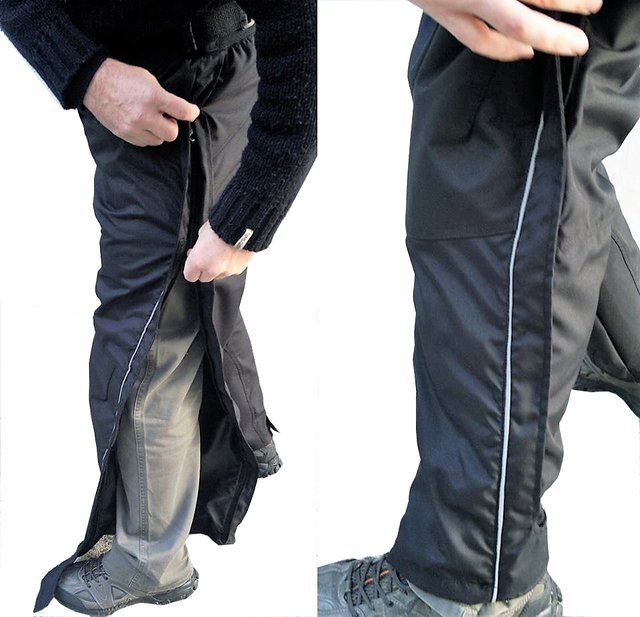 Pantalon moto con protecciones invierno cordura,pantalon de moto para hombre