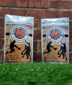 10 saquinhos metalizados sacolinhas surpresa basquete na internet