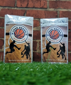 15 saquinhos metalizados sacolinhas surpresa basquete na internet