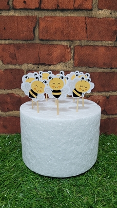 30 toppers abelhinha tag decoração abelhas na internet