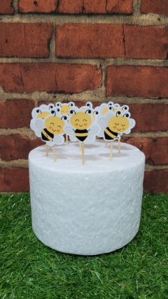 20 toppers abelhinha tag decoração abelhas na internet