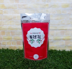 15 saquinhos metalizados lembrancinha de Natal personalizada mod 2 - Festinha Legal