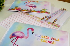 Jogo Stop Personalizado flamingo tropical kit com 5 - loja online