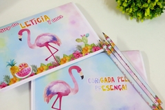 Jogo Stop Personalizado flamingo tropical kit com 5 - comprar online