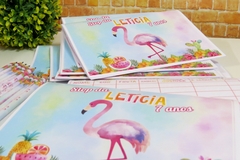 Jogo Stop Personalizado flamingo tropical kit com 5 na internet