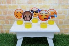 Kit 15 tubetes Emoji lembrancinha emoticon - comprar online