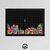 Cuadro Tetris Poster Arcade Gamer 20x30 Mad
