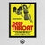 Deep Throat Retro Poster Original Cine Classic 40x50 Mad
