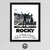 Rocky Retro Poster Original Cine Classic 30x40 Mad