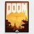 Cuadro Doom Gamer Poster Juegos Arcade 30x40 Slim