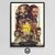 Cuadro Mad Max Cine Accion Vintage Poster 30x40 Slim