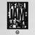 Cuadro Pearl Jam Metal Hard Rock Poster Musica 30x40 Mad