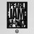 Cuadro Pearl Jam Metal Hard Rock Poster Musica 40x50 Mad