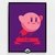 Cuadro Kirby Arcade Infantil Retro Deco 30x40 Slim