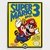 Cuadro Super Mario Bros Arcade Gamer 30x40 Slim