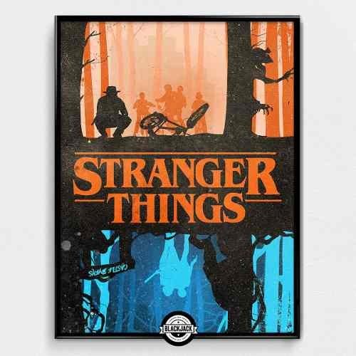 Stranger Things Cuadro Eleven Serie Poster Personalizado