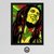 Cuadro Bob Marley Diseño Poster Musica 40x50 Mad