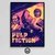 Cuadro Pulp Fiction Tarantino Pelicula Retro Cine 40x50 Slim - comprar online