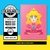 Cuadro Super Mario Bros Princess Peach Arcade 30x40 Slim - comprar online