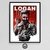 Cuadro Logan X-men Marvel Deco Cine 30x40 Slim
