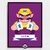 Cuadro Super Mario Bros Wario Arcade 30x40 Slim