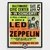 Cuadro Led Zeppelin Rock Clasico Vintage Musica 30x40 Slim
