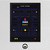Cuadro Pacman Vintage Retro Deco Arcade Gamer 30x40 Mad