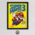 Cuadro Super Marios Bros Retro Deco Arcade Gamer 30x40 Mad