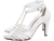 sapato scarpin branco salto fino com perolas noiva - Sapatos e Acessórios de Noivas - Ateliê Lelê Noivas