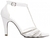 sapato scarpin salto fino branco com strass noiva - loja online