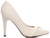 Sapato scarpin salto fino off white noivas - Sapatos e Acessórios de Noivas - Ateliê Lelê Noivas