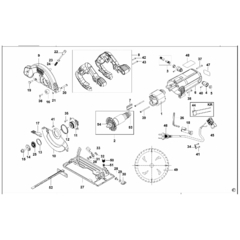Engranaje sierra circular CS1004 - comprar online