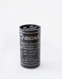 capacitor arranque SICAP 210-240 UF