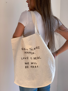 Tote bag Love is real