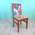 Imagen de Mesa Alistonada de 1.60 x 0.90 m. + 6 sillas "Danissa" tapizadas en tela floreada